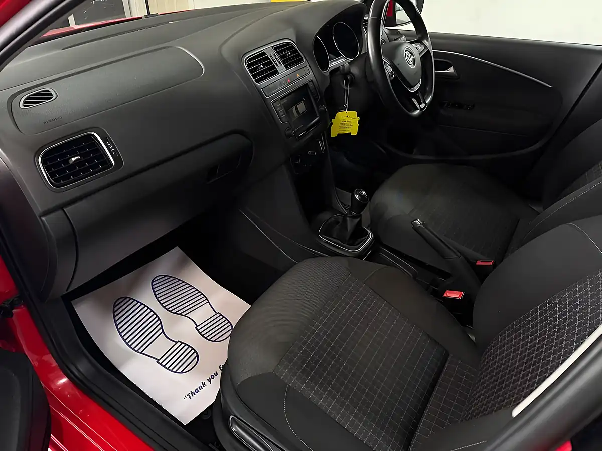 Used 2017 Volkswagen Polo Bluemotion Tech Match Edition Red - Interior and Exterior details 4