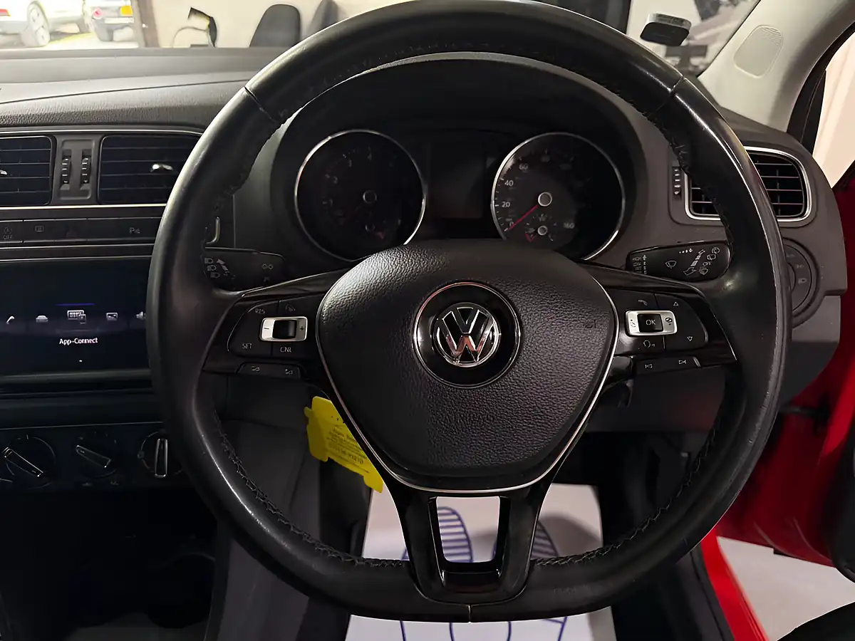 Used 2017 Volkswagen Polo Bluemotion Tech Match Edition Red - Interior and Exterior details 5
