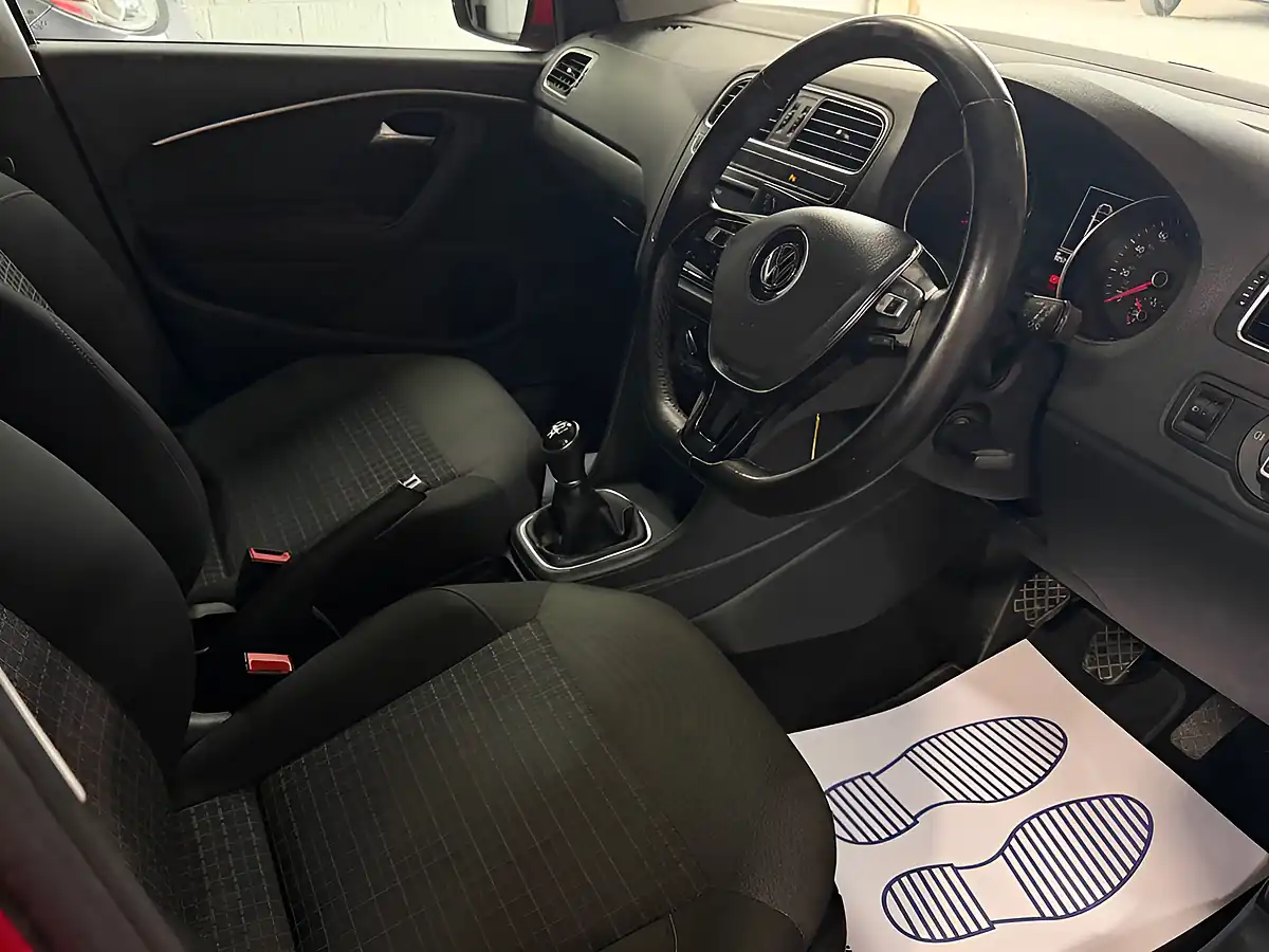 Used 2017 Volkswagen Polo Bluemotion Tech Match Edition Red - Interior and Exterior details 9