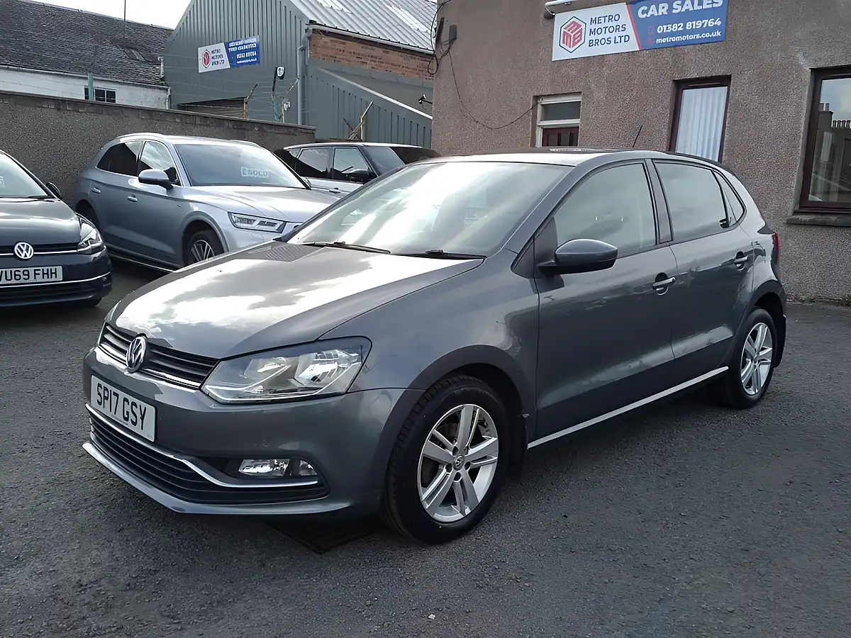 Used 2017 Volkswagen Polo Bluemotion Tech Match Grey - Front View