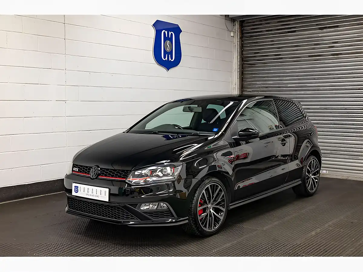 Used 2017 Volkswagen Polo GTI Black - Front View