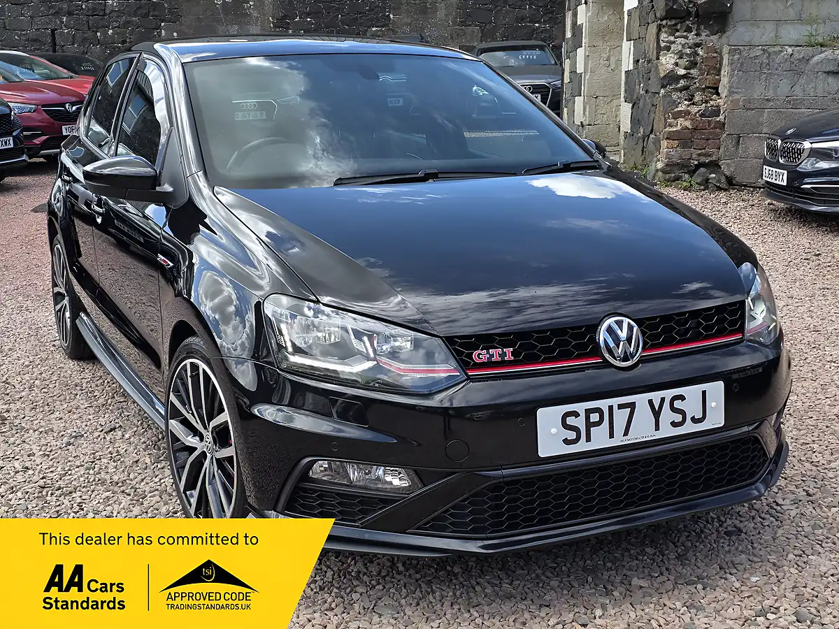 Used 2017 Volkswagen Polo GTI Deep Black Pearl - Front View