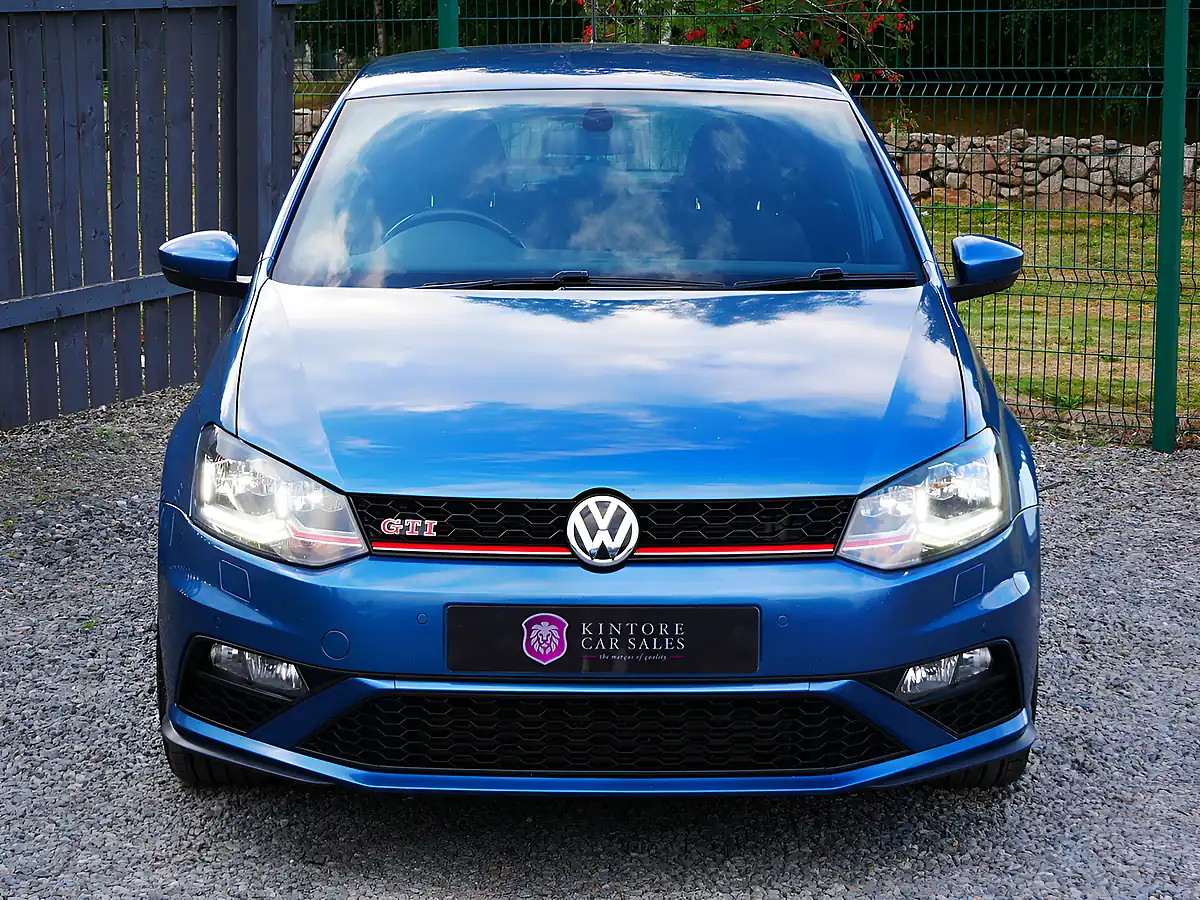 Used 2017 Volkswagen Polo GTI Silk Blue Metallic - Interior and Exterior details 3