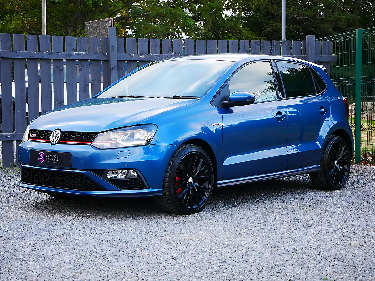 Used 2017 Volkswagen Polo GTI Silk Blue Metallic - Interior and Exterior details 4