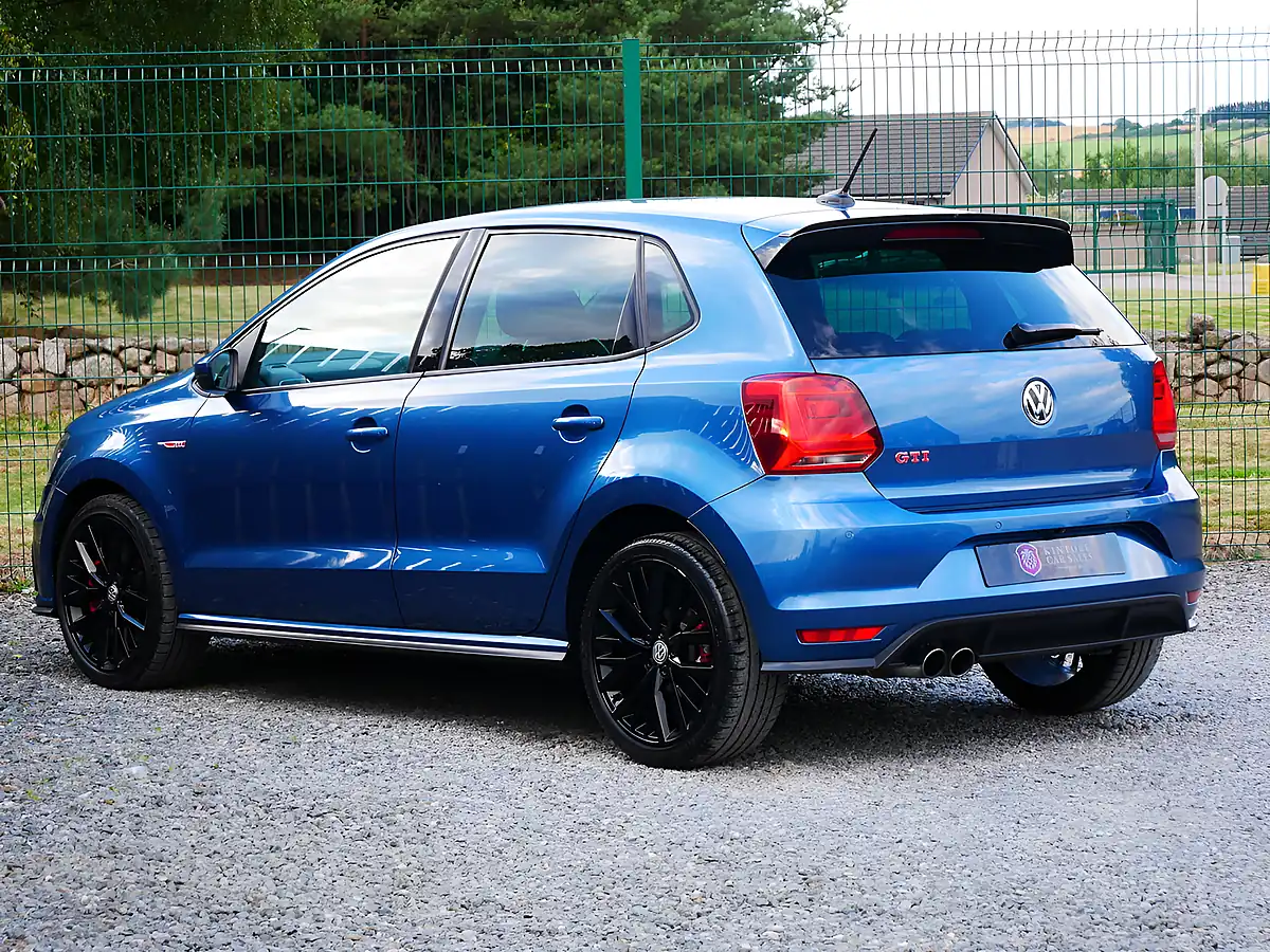 Used 2017 Volkswagen Polo GTI Silk Blue Metallic - Interior and Exterior details 7