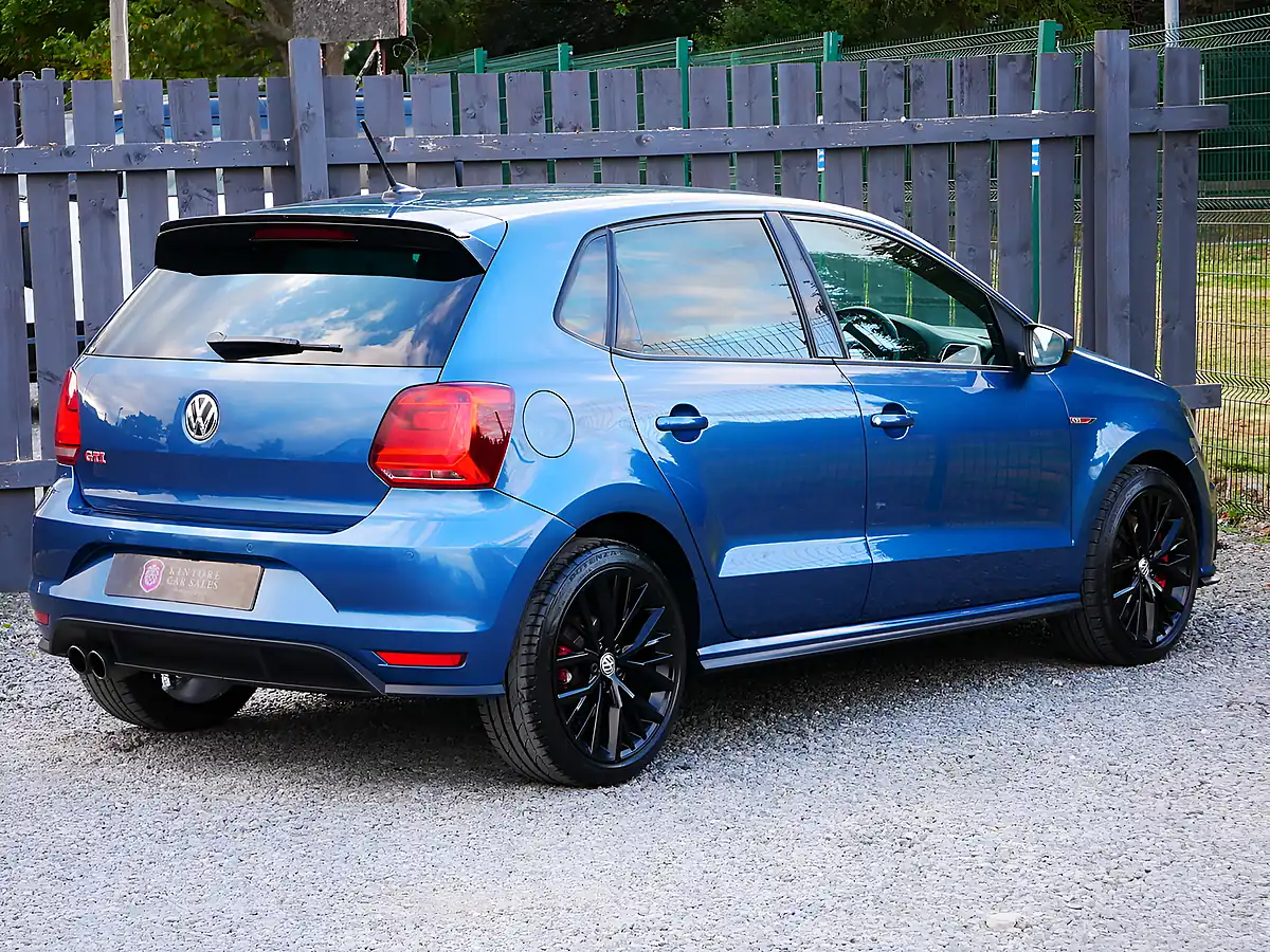Used 2017 Volkswagen Polo GTI Silk Blue Metallic - Interior and Exterior details 9