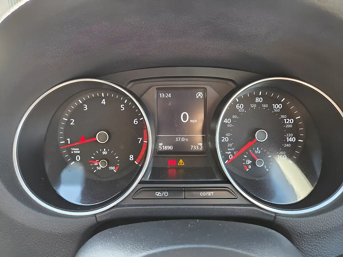 Used 2017 Volkswagen Polo Match Edition Black - Interior and Exterior details 9