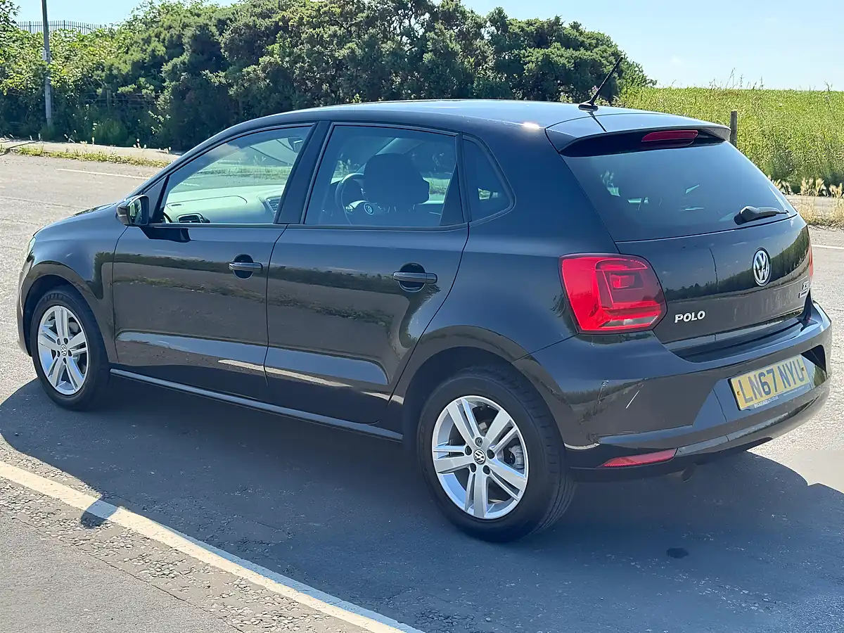 Used 2017 Volkswagen Polo Match Edition Black - Interior and Exterior details 7