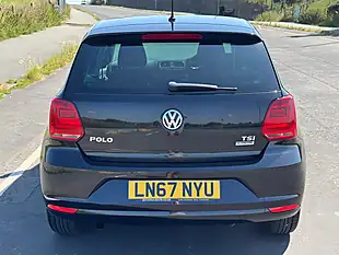 Used 2017 Volkswagen Polo Match Edition Black - Interior and Exterior details 8