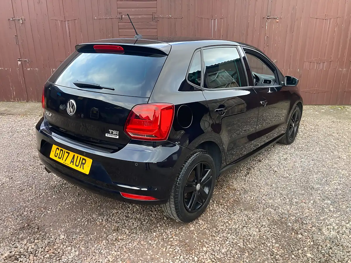 Used 2017 Volkswagen Polo Match Edition Black - Interior and Exterior details 3