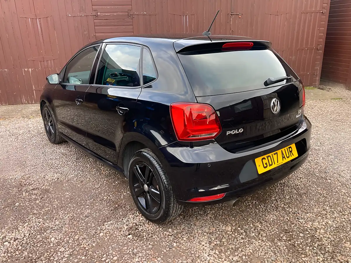 Used 2017 Volkswagen Polo Match Edition Black - Interior and Exterior details 4