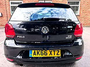 Used 2017 Volkswagen Polo Match Edition Black - Interior and Exterior details 15