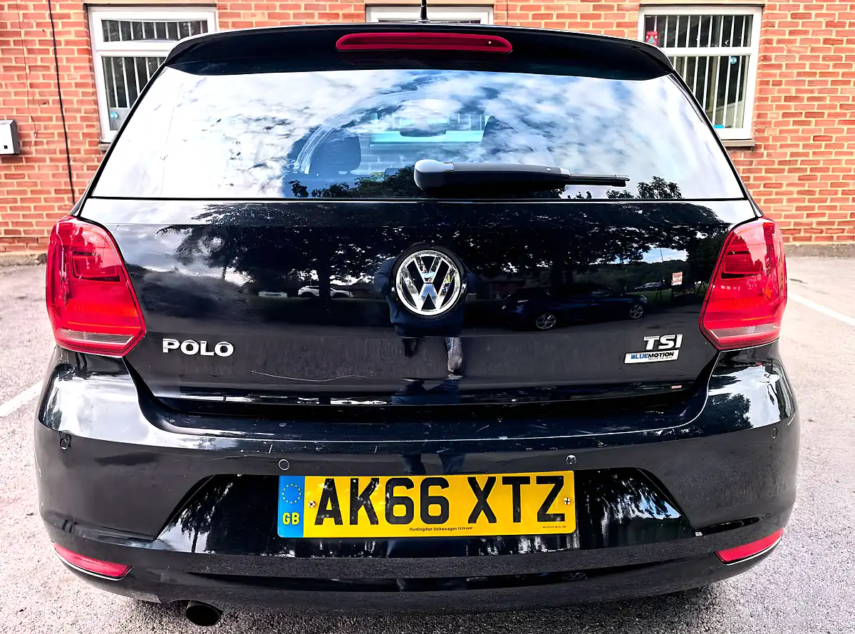 Used 2017 Volkswagen Polo Match Edition Black - Interior and Exterior details 15