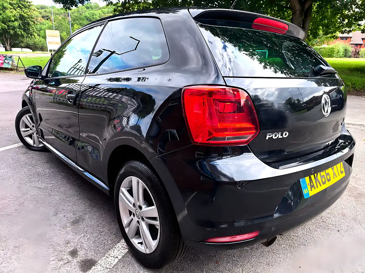 Used 2017 Volkswagen Polo Match Edition Black - Interior and Exterior details 3