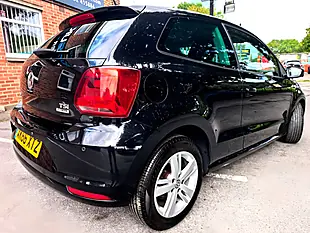 Used 2017 Volkswagen Polo Match Edition Black - Interior and Exterior details 4
