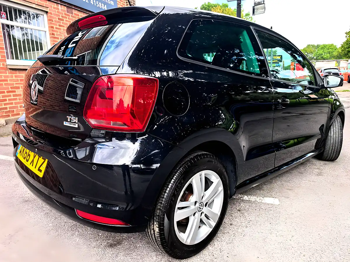 Used 2017 Volkswagen Polo Match Edition Black - Interior and Exterior details 4