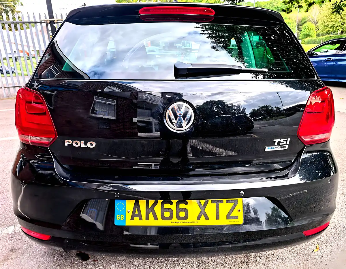 Used 2017 Volkswagen Polo Match Edition Black - Interior and Exterior details 7