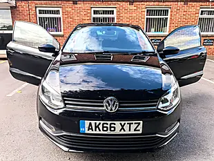 Used 2017 Volkswagen Polo Match Edition Black - Interior and Exterior details 9