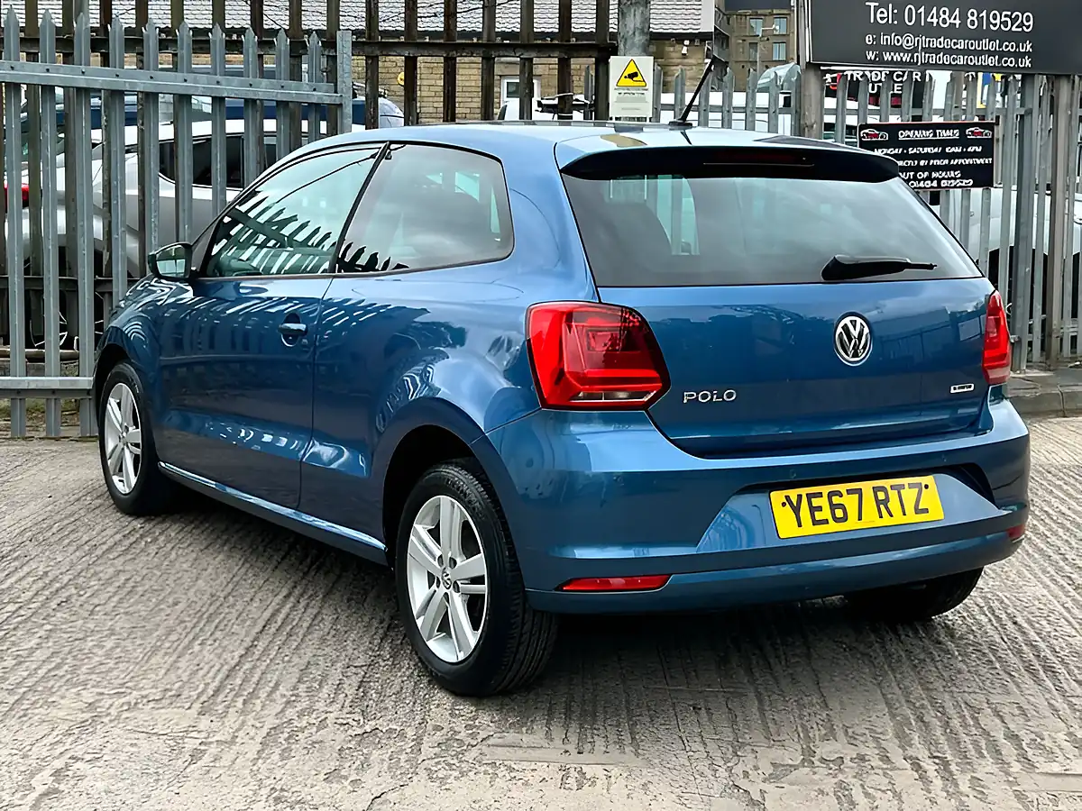 Used 2017 Volkswagen Polo Match Edition Blue - Interior and Exterior details 10