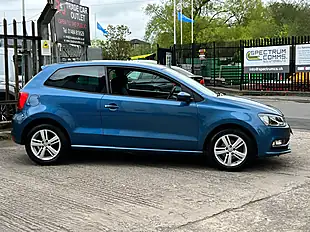Used 2017 Volkswagen Polo Match Edition Blue - Interior and Exterior details 13