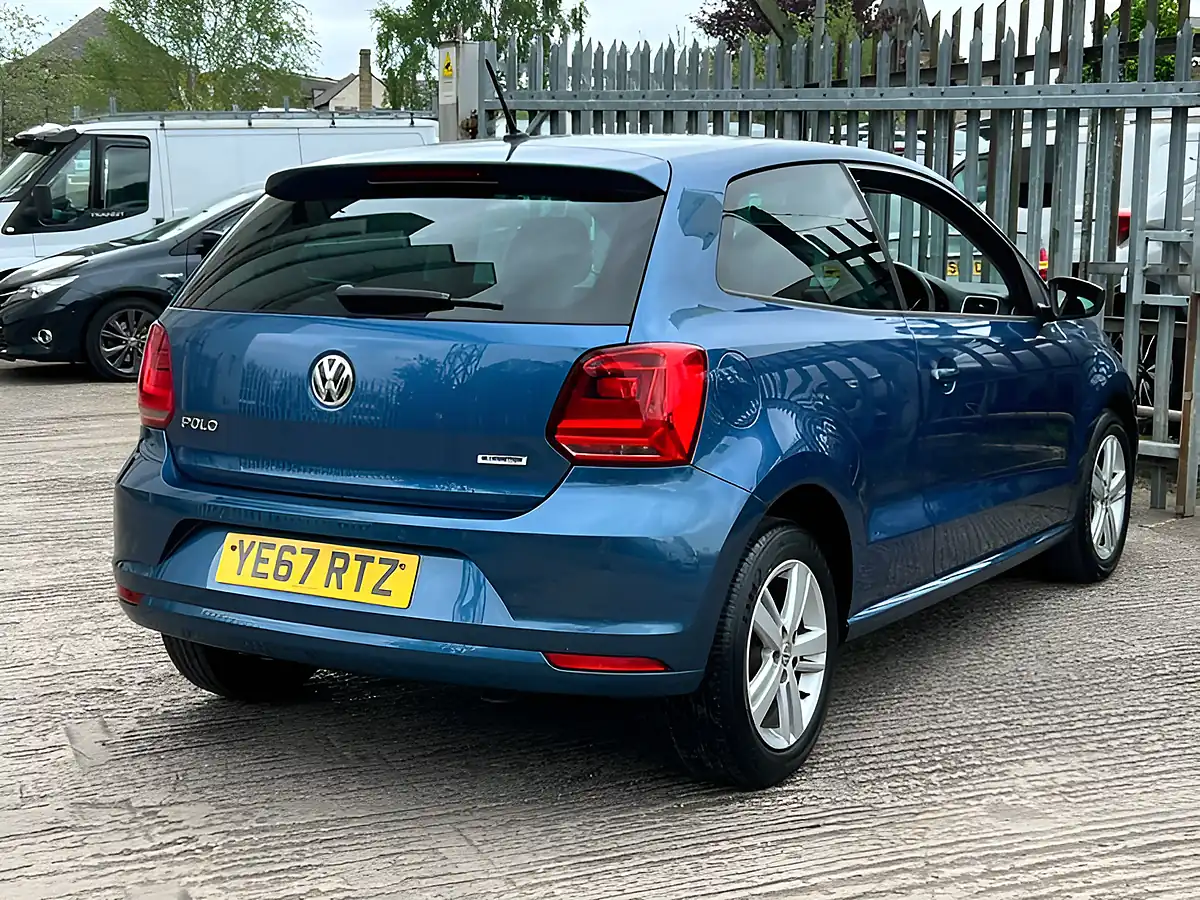Used 2017 Volkswagen Polo Match Edition Blue - Interior and Exterior details 9