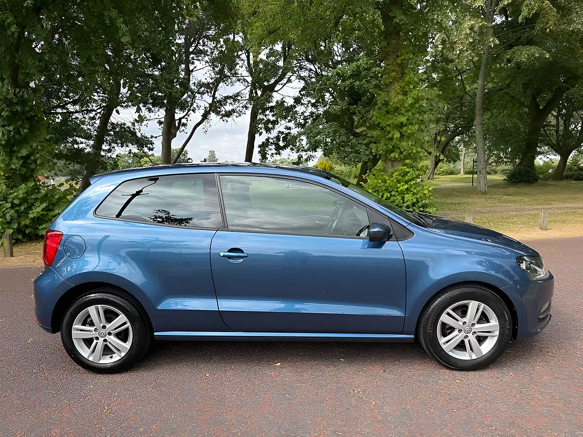 Used 2017 Volkswagen Polo Match Edition Blue - Interior and Exterior details 2