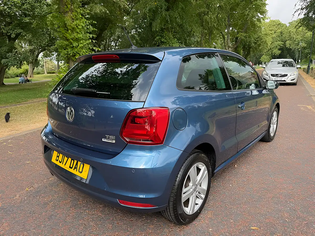 Used 2017 Volkswagen Polo Match Edition Blue - Interior and Exterior details 3