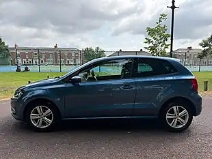 Used 2017 Volkswagen Polo Match Edition Blue - Interior and Exterior details 4