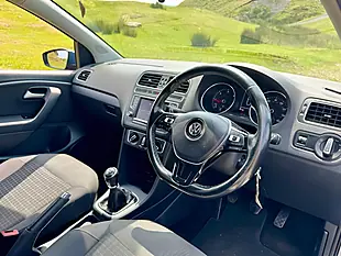Used 2017 Volkswagen Polo Match Edition Blue - Interior and Exterior details 2