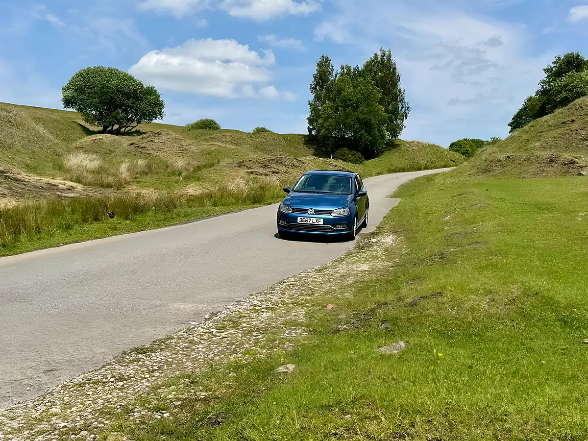 Used 2017 Volkswagen Polo Match Edition Blue - Interior and Exterior details 3