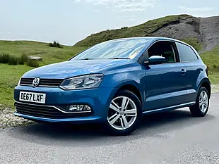 Used 2017 Volkswagen Polo Match Edition Blue - Interior and Exterior details 4