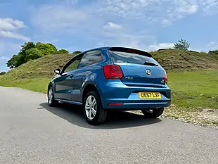 Used 2017 Volkswagen Polo Match Edition Blue - Interior and Exterior details 8
