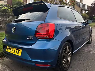 Used 2017 Volkswagen Polo Match Edition Blue - Interior and Exterior details 2