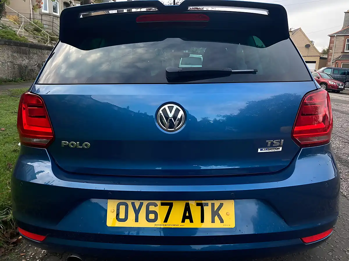 Used 2017 Volkswagen Polo Match Edition Blue - Interior and Exterior details 3