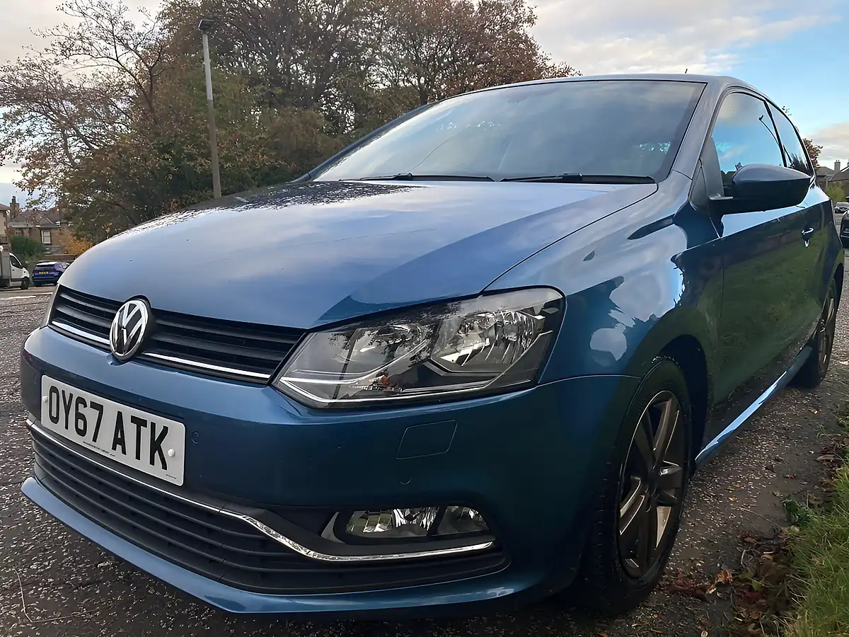 Used 2017 Volkswagen Polo Match Edition Blue - Interior and Exterior details 6