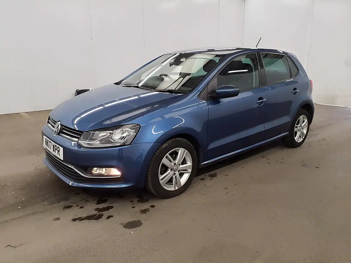 Used 2017 Volkswagen Polo Match Edition Blue - Interior and Exterior details 4