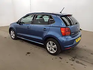 Used 2017 Volkswagen Polo Match Edition Blue - Interior and Exterior details 5