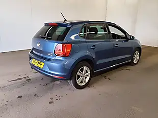 Used 2017 Volkswagen Polo Match Edition Blue - Interior and Exterior details 8