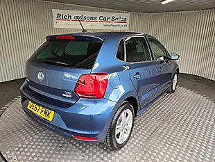 Used 2017 Volkswagen Polo Match Edition Blue - Interior and Exterior details 2