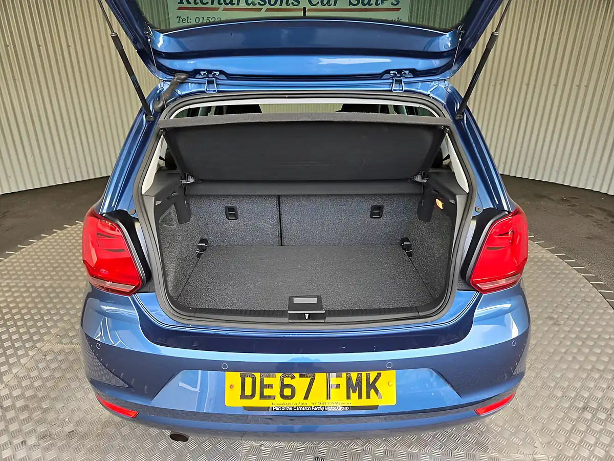 Used 2017 Volkswagen Polo Match Edition Blue - Interior and Exterior details 3