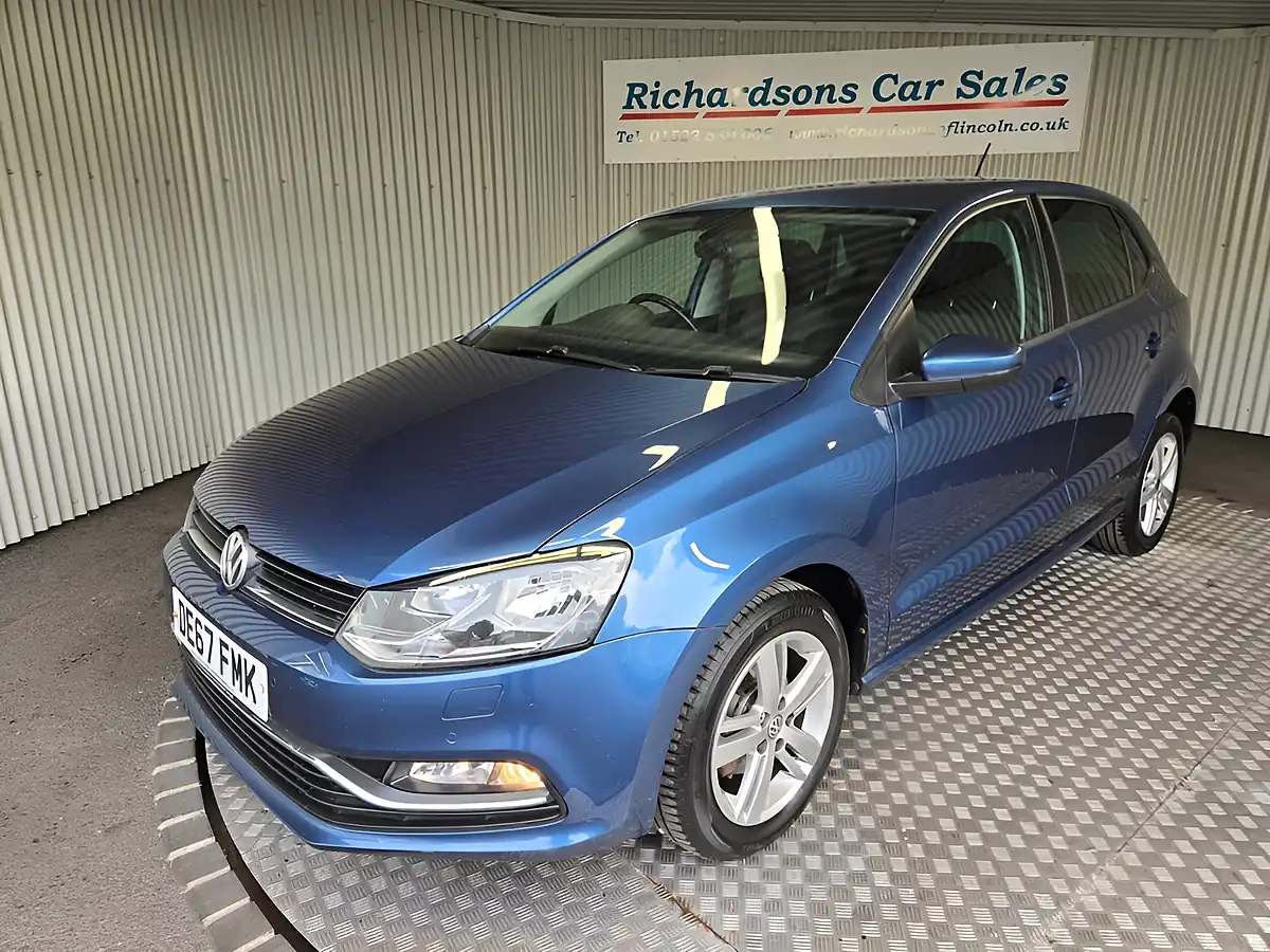 Used 2017 Volkswagen Polo Match Edition Blue - Interior and Exterior details 6