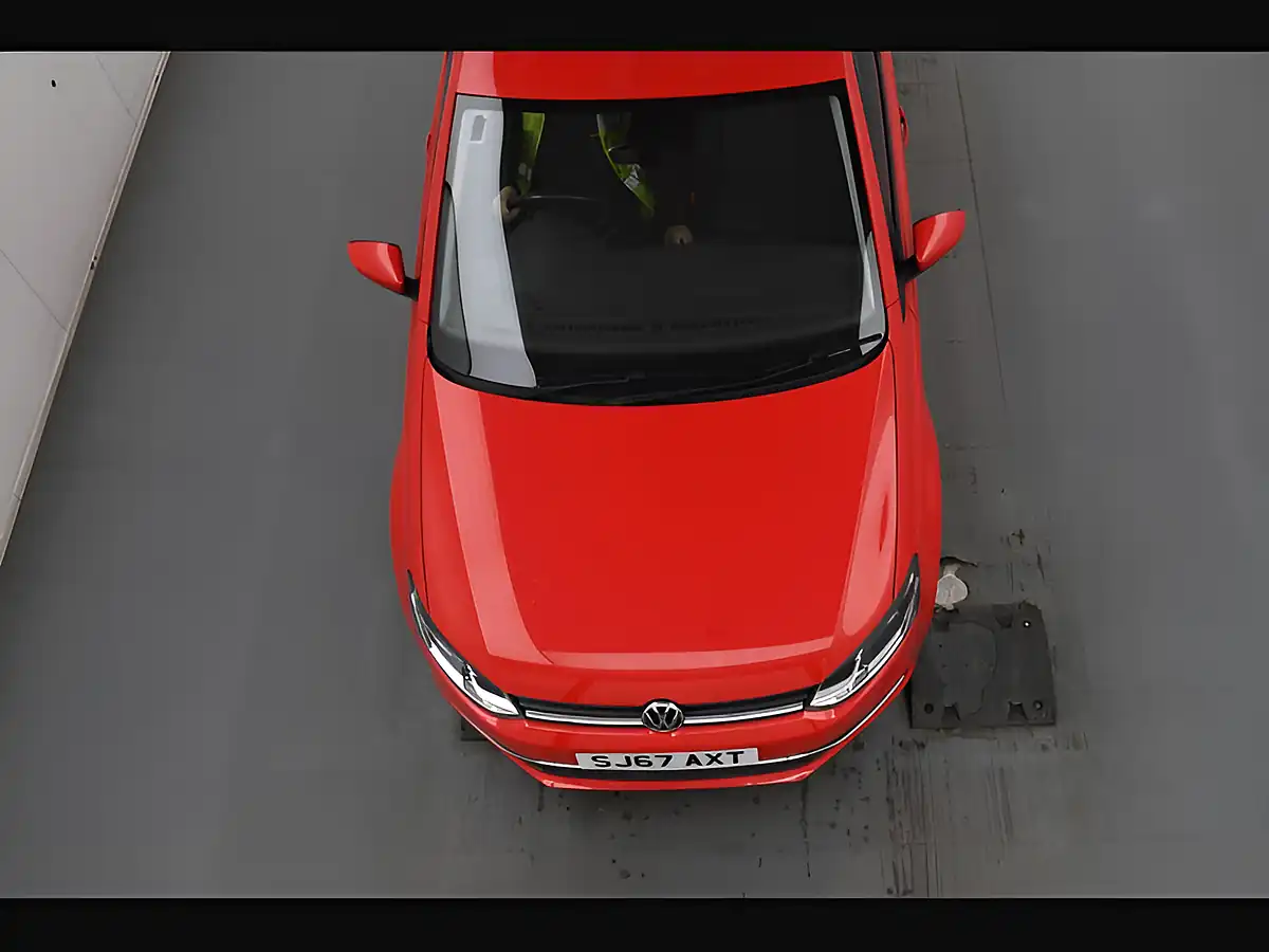 Used 2017 Volkswagen Polo Match Edition Flash Red - Interior and Exterior details 4