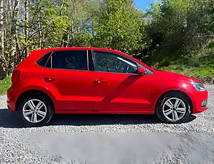 Used 2017 Volkswagen Polo Match Edition Flash Red - Interior and Exterior details 2