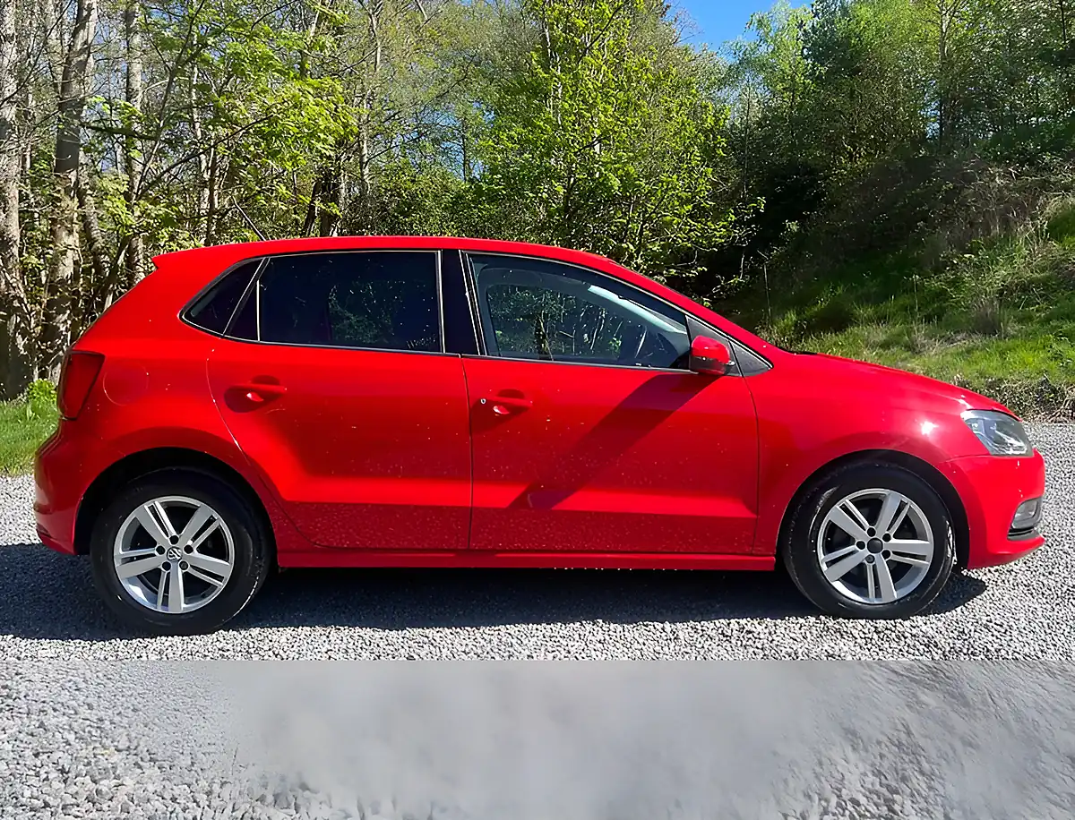 Used 2017 Volkswagen Polo Match Edition Flash Red - Interior and Exterior details 2