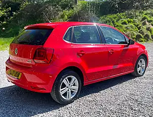 Used 2017 Volkswagen Polo Match Edition Flash Red - Interior and Exterior details 3