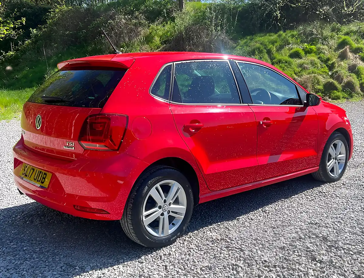 Used 2017 Volkswagen Polo Match Edition Flash Red - Interior and Exterior details 3