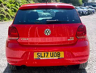 Used 2017 Volkswagen Polo Match Edition Flash Red - Interior and Exterior details 4