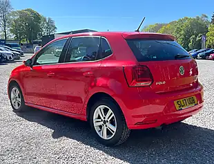 Used 2017 Volkswagen Polo Match Edition Flash Red - Interior and Exterior details 5