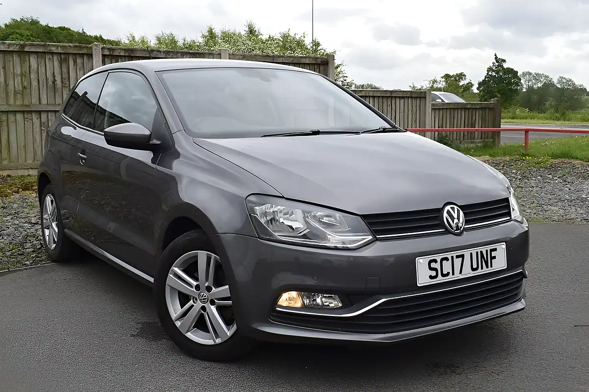 Used 2017 Volkswagen Polo Match Edition Grey - Front View