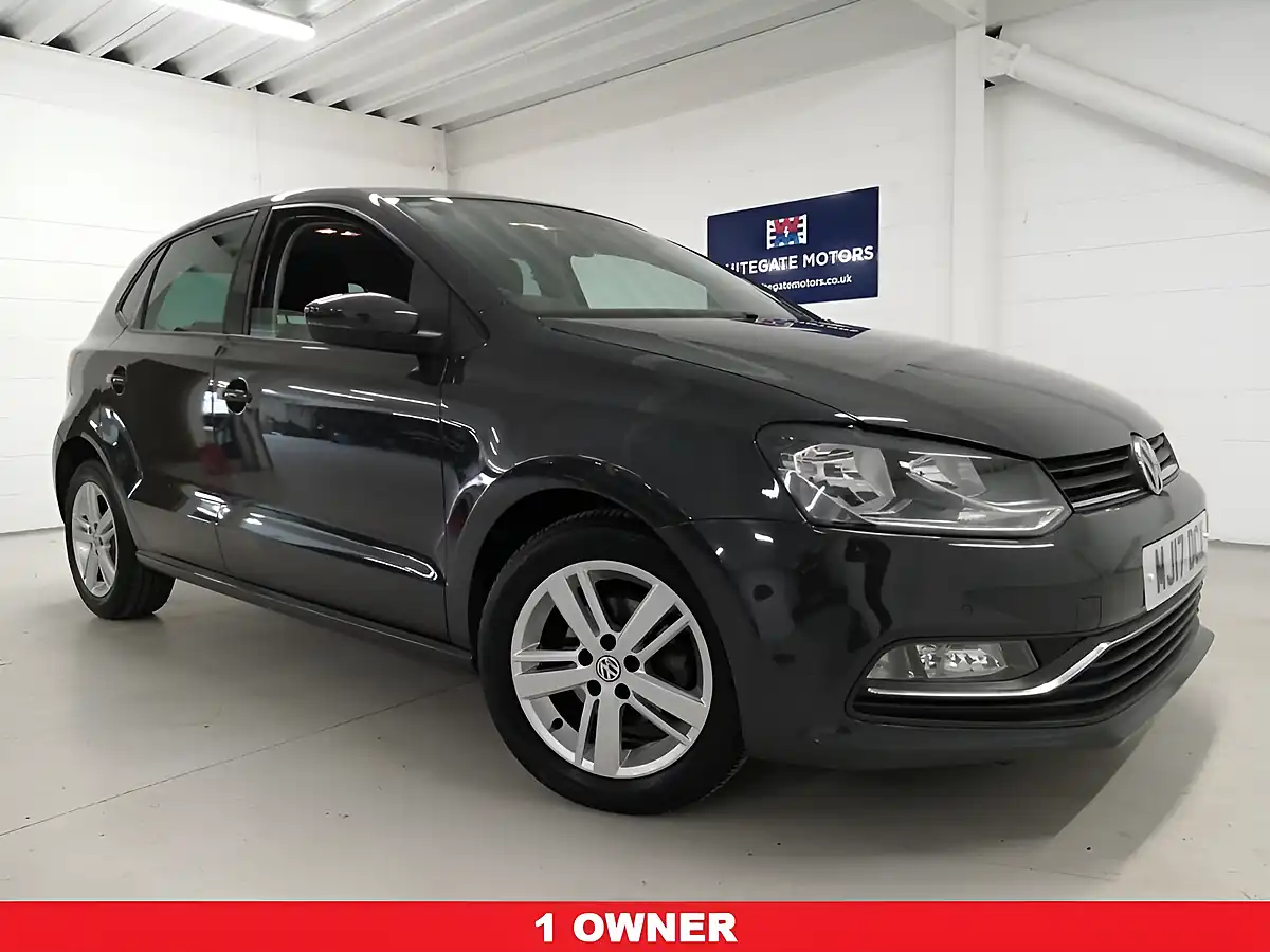 Used 2017 Volkswagen Polo Match Edition Grey - Front View